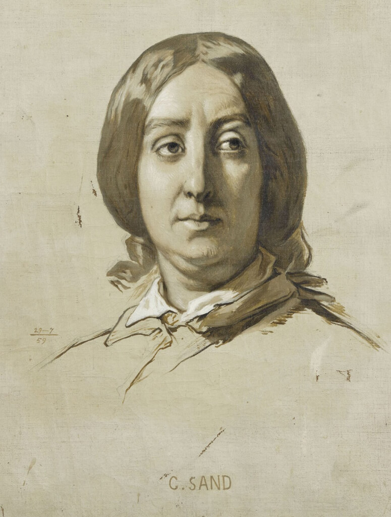 Le Salonde George Sand - Les carnets de Versailles
